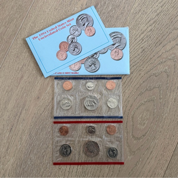 The 1994 United States Mint Uncirculated Coin Set